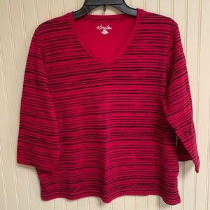 Striped Kim Rogers Top
